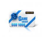 FUNCITY33KH Games Credit SGD1000